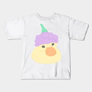 Duckling with a flower hat Kids T-Shirt